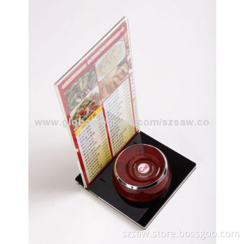 Table wireless calling button with battery